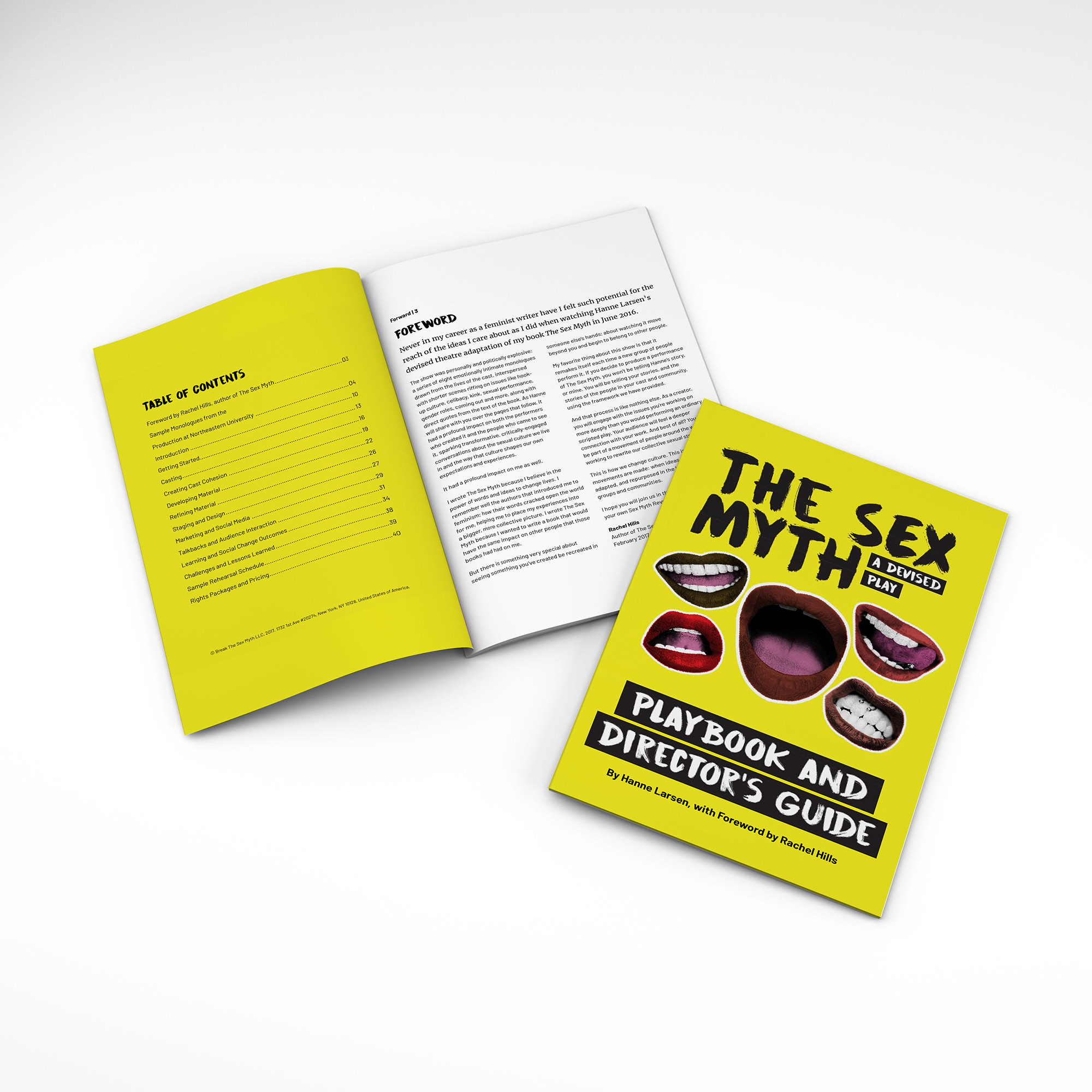 Sex Myth Program Book Print