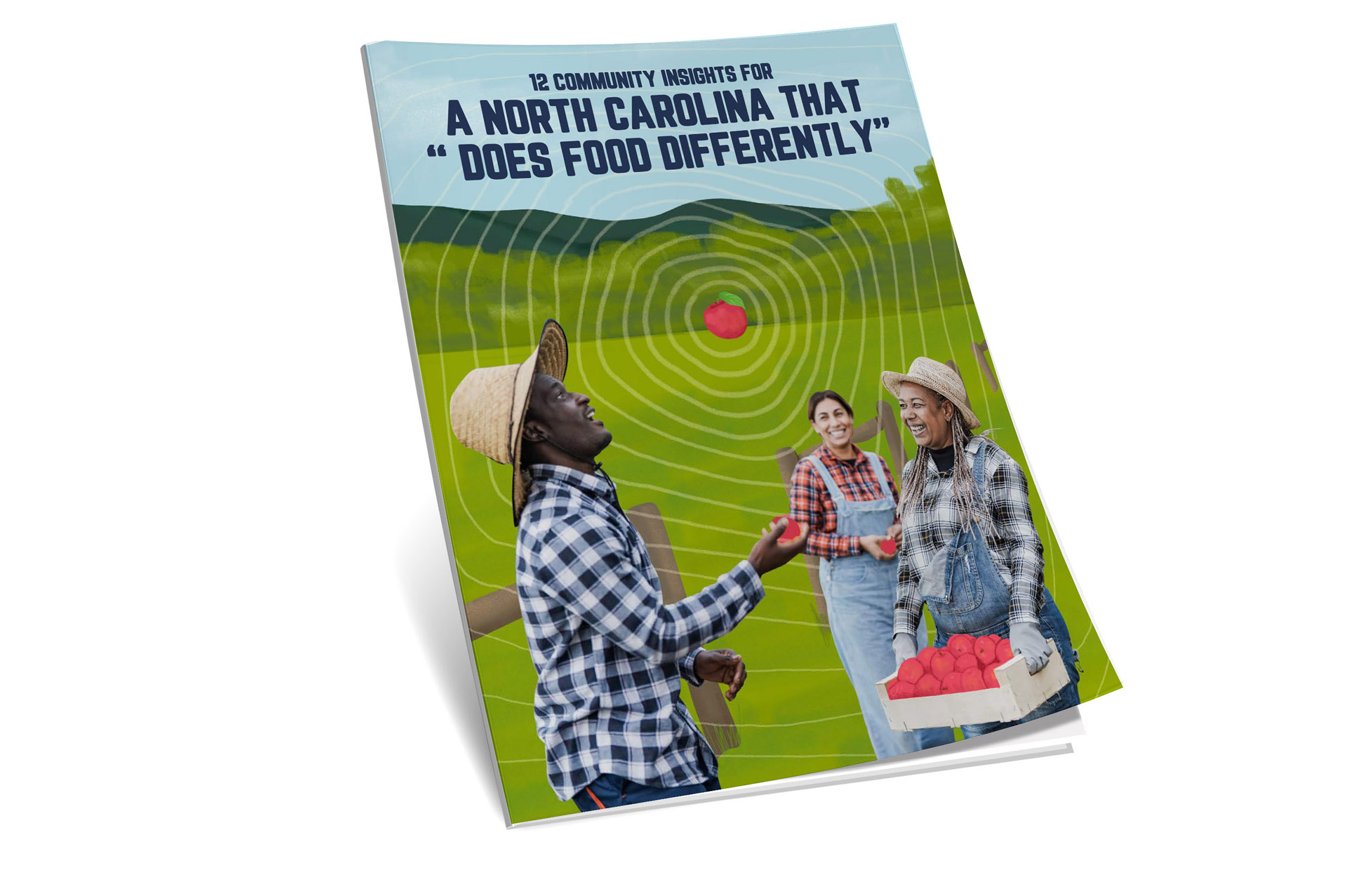 Blank,Magazine,Template,On,White,Background,With,Soft,Shadows.