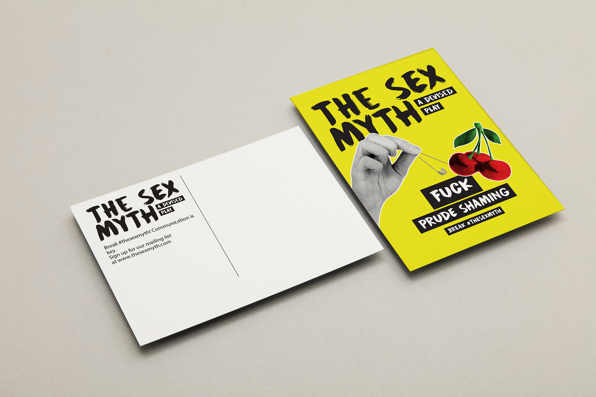 Sex Myth Postcard