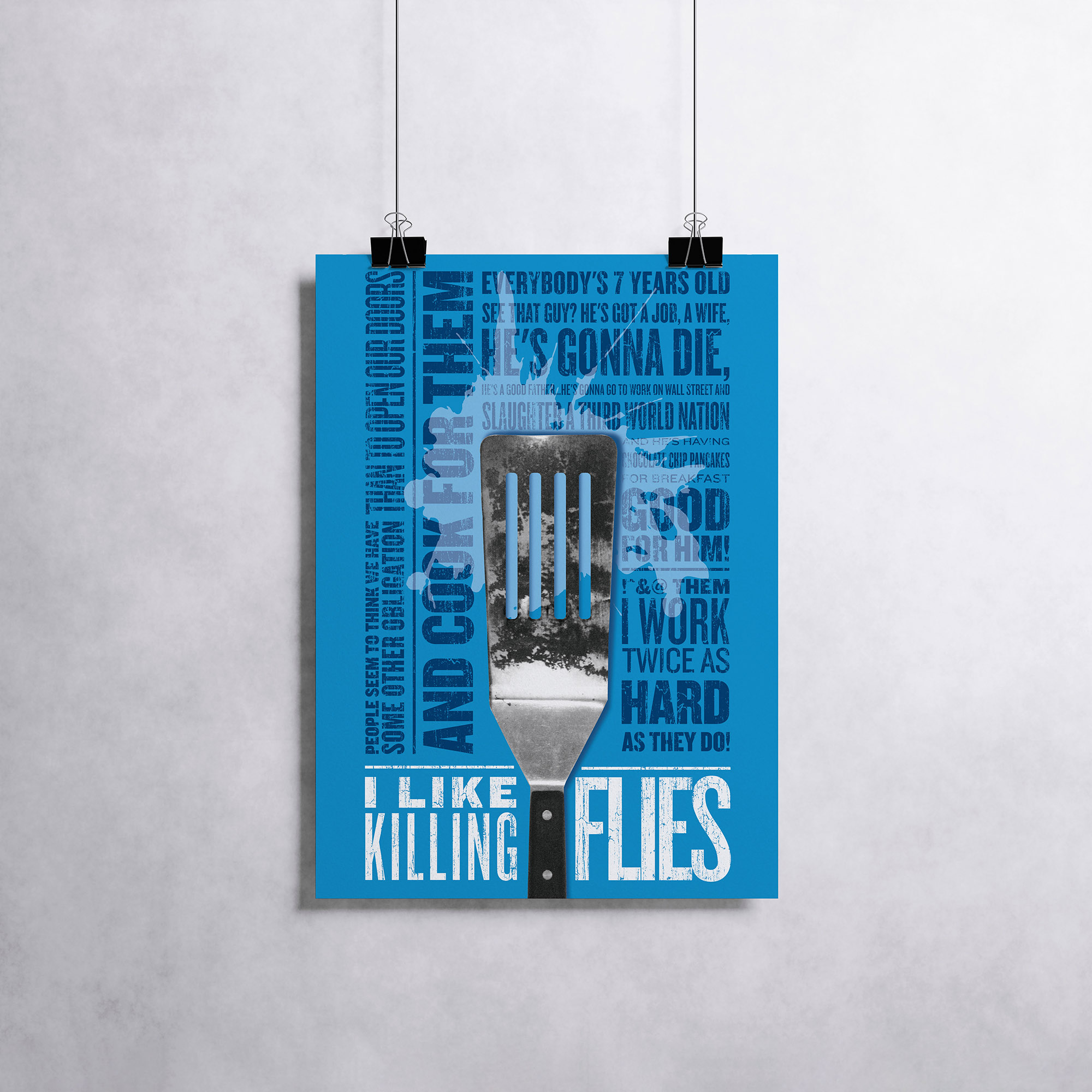 I lIke Killing Flies Posters