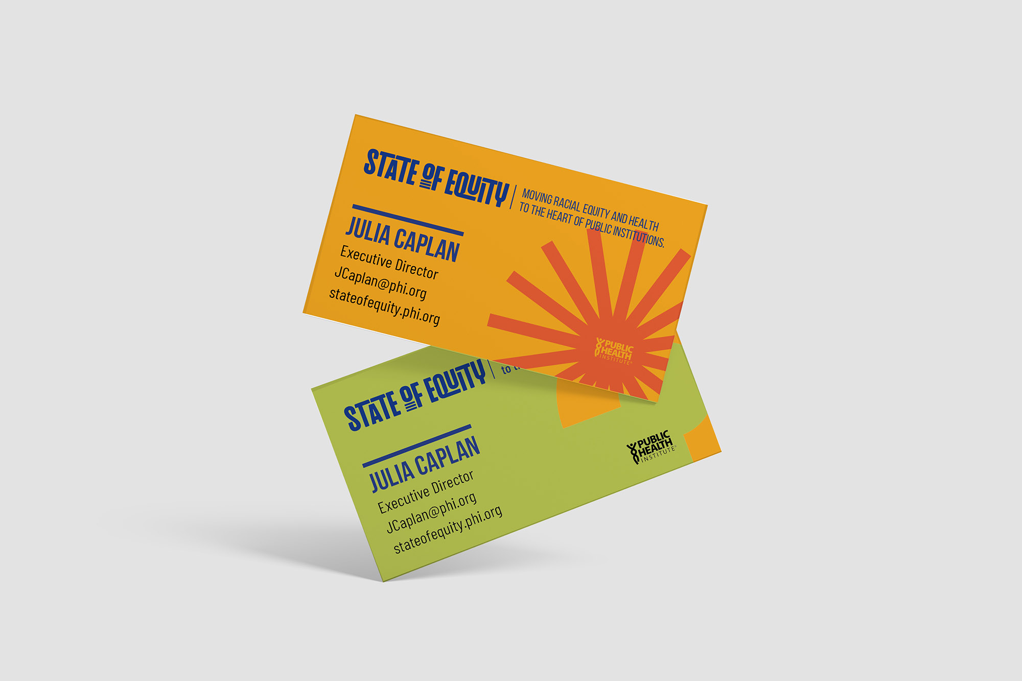 State of Equity Business Cards