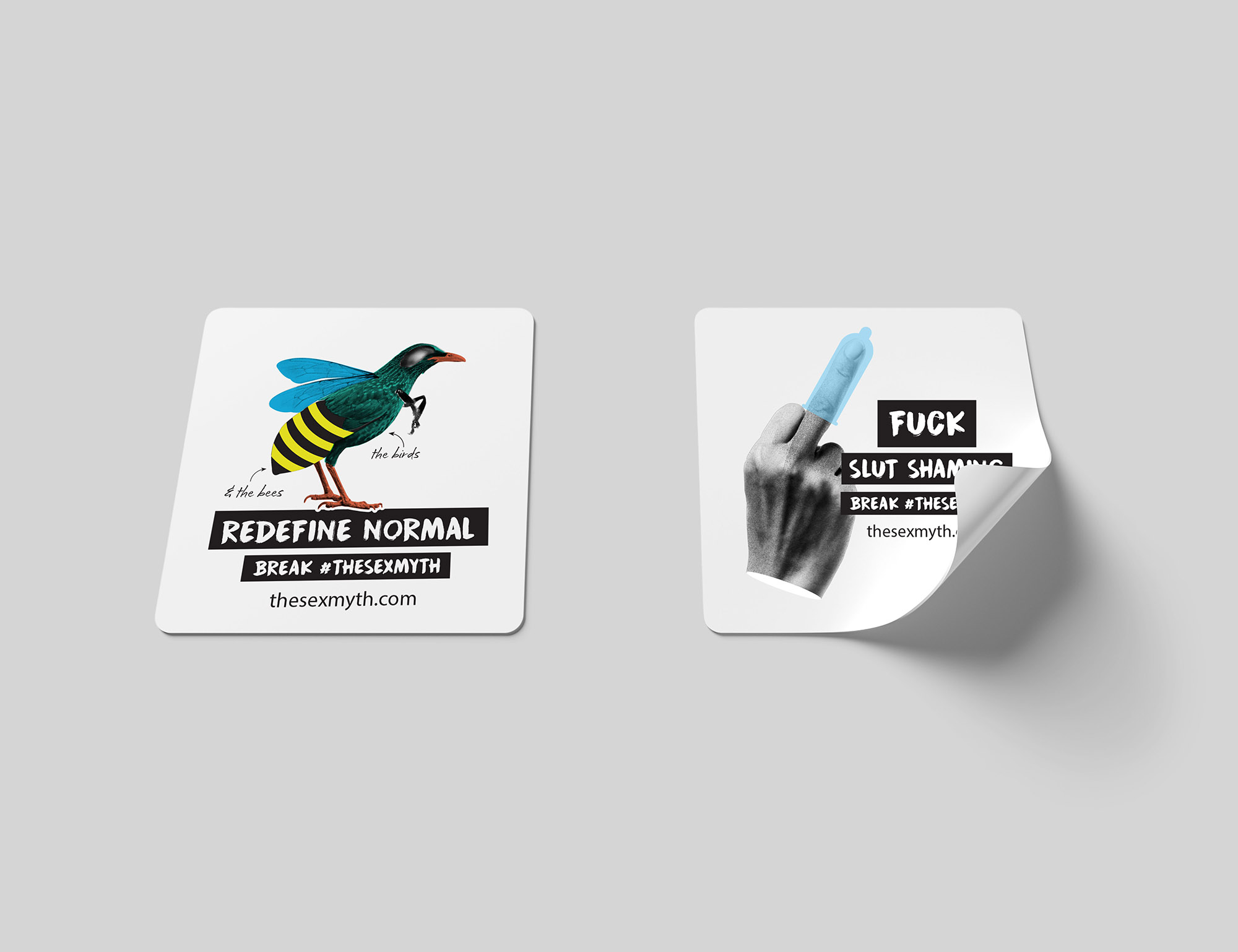 Sex Myth Stickers Swag